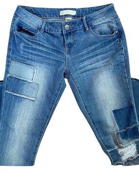 Almost Famous Premium boho patchwork jeans 9